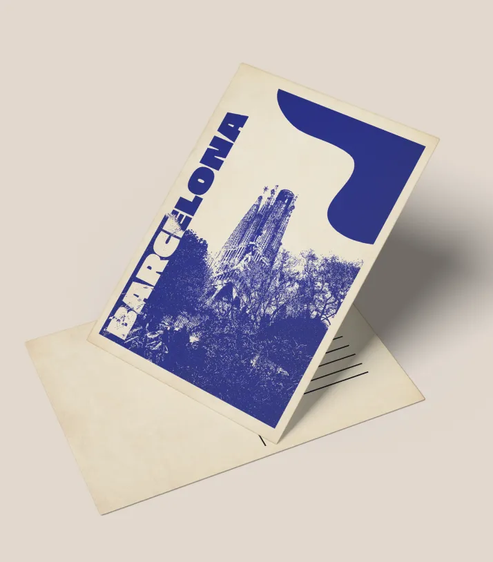 Postcards set